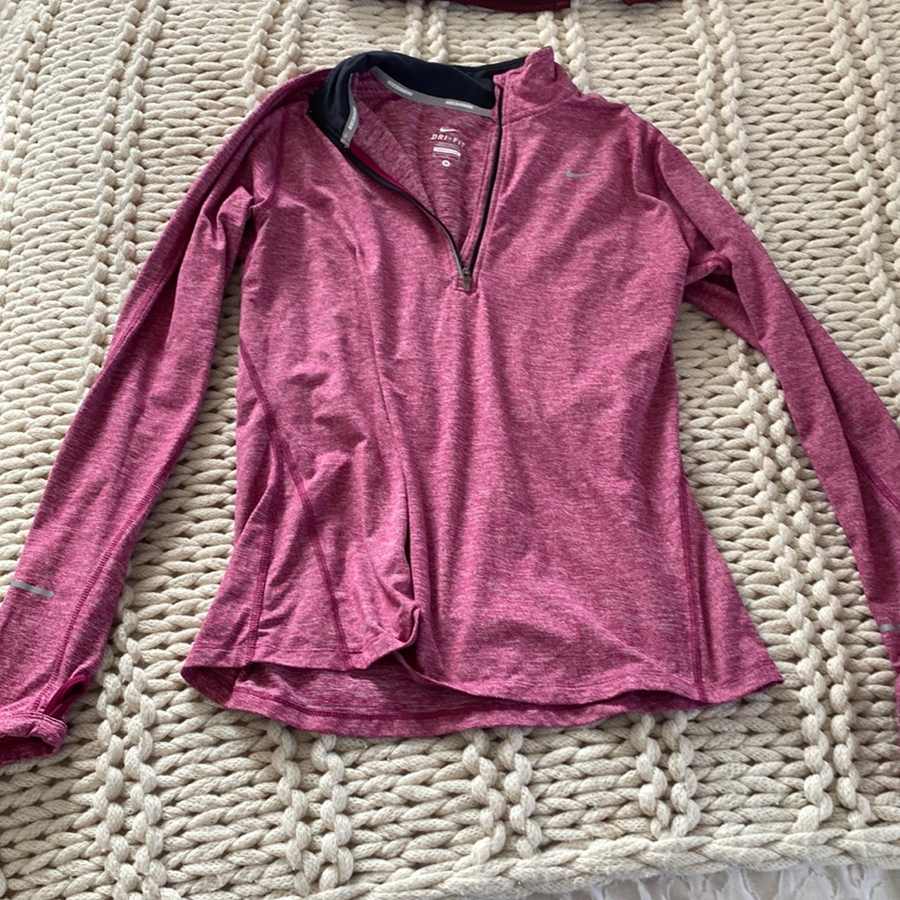 Nike Dry-fit Running quarter zip size medium